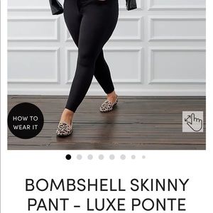 NWOT Torrid Bombshell Skinny Pant size 10R Black